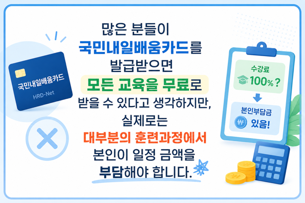 일정 금액 자기부담금 발생